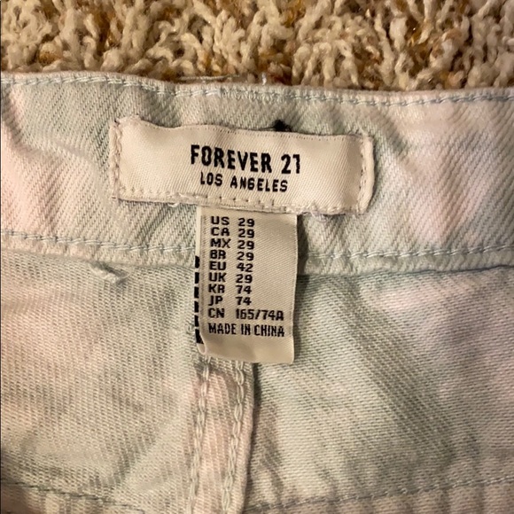 Forever 21 Colored Jean Shorts - Picture 3 of 4